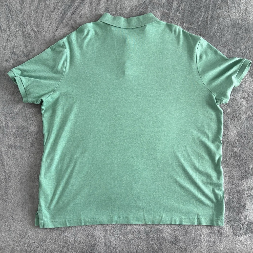 RALPH LAUREN‎ Polo Golf Green Cotton Short Sleeve Men's Polo Shirt - Size XL - Picture 6 of 9
